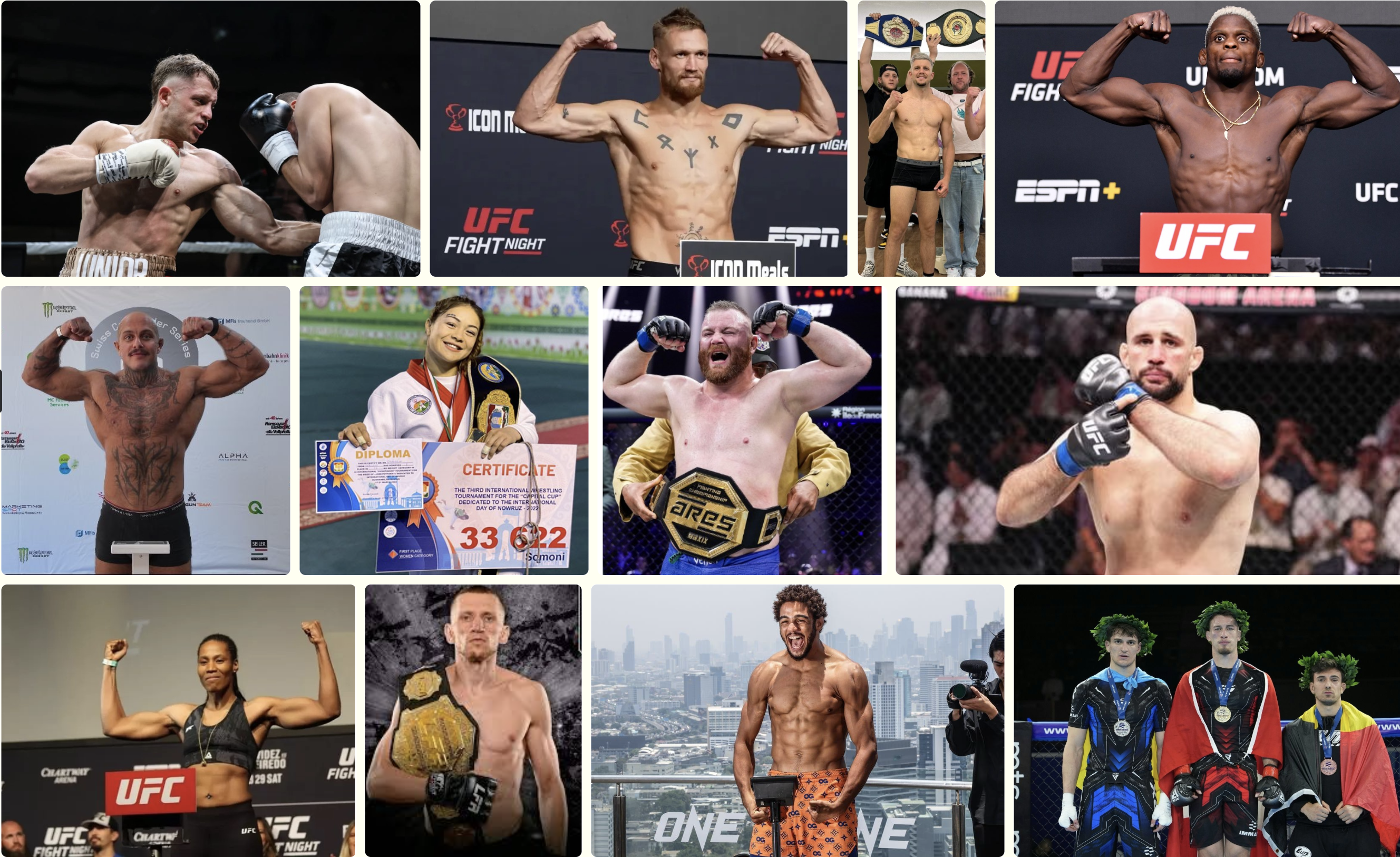 Volkan - Weight Cut Transformation: vor dem Cut, auf der Waage, nach Refeed